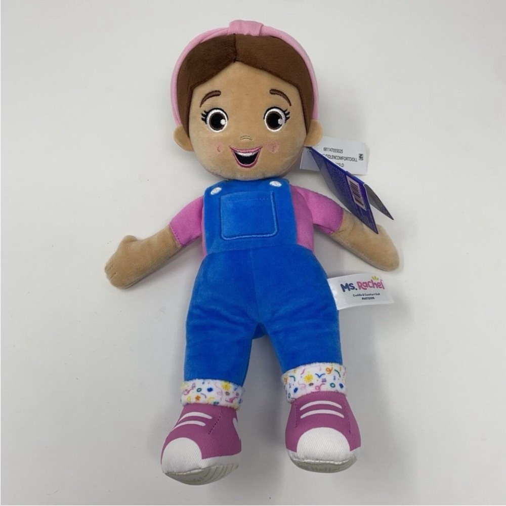 MS. RACHEL Plush Rachel Official Cuddle Comfort Doll 11 Premium Baby Toy Toddler - Picture 4 of 13
